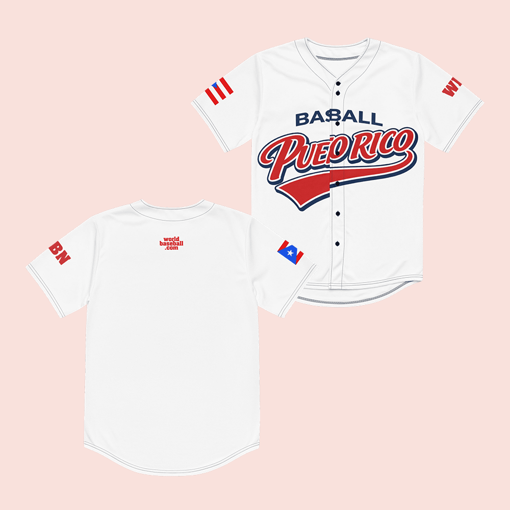 WBC Merch 2026 Puerto Rico World Baseball Network Classic 2026 Jersey PR Baseball Merch