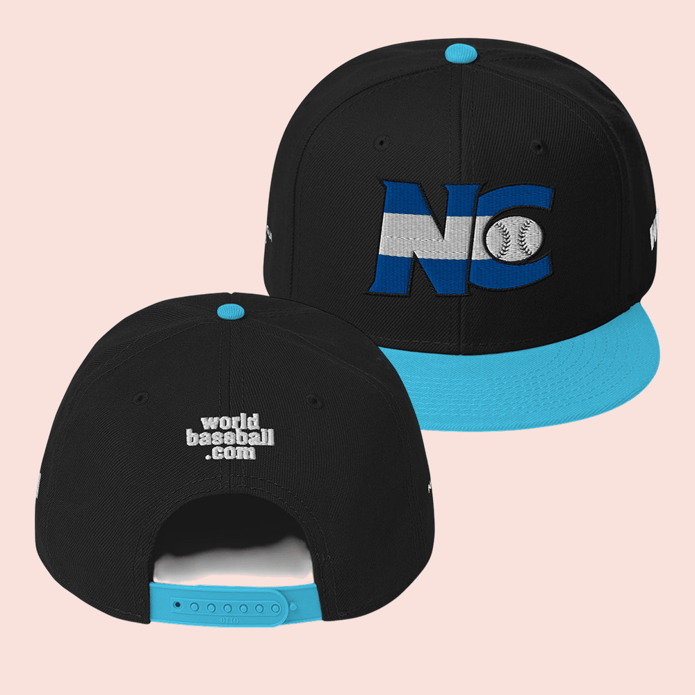 WBC Merch Nicaragua World Baseball Network Classic 2026 Snapback Hat Game Day Merch Fan Gear