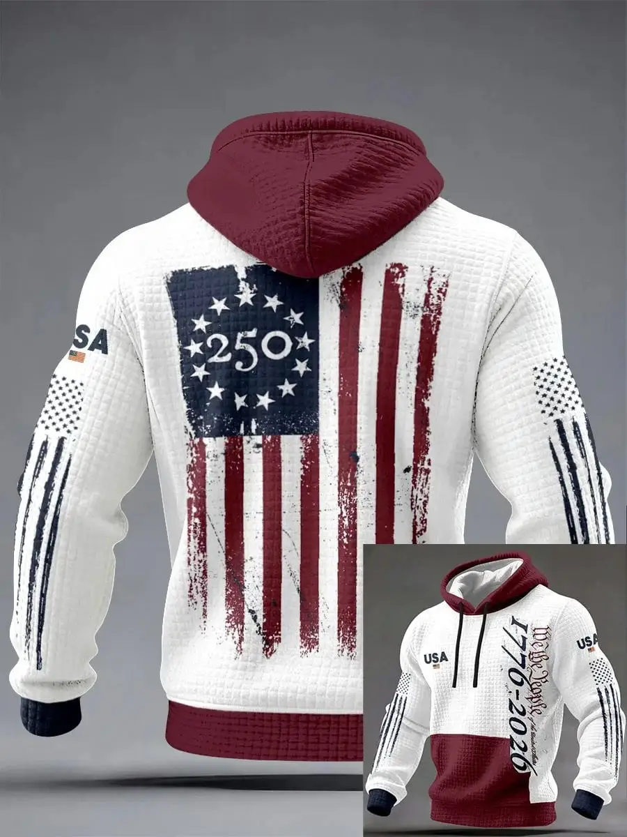 We The People Hoodie America Celebrates 250Th Anniversary Hooded Sweatshirt 1776 2026 Merch