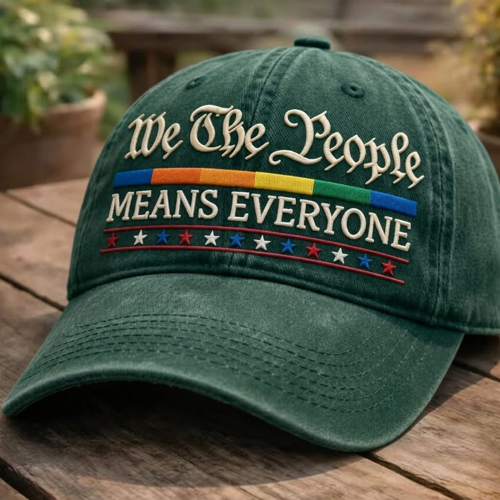 We The People Means Everyone Hat LGBTQ Pride Month Merchandise Gift For Her