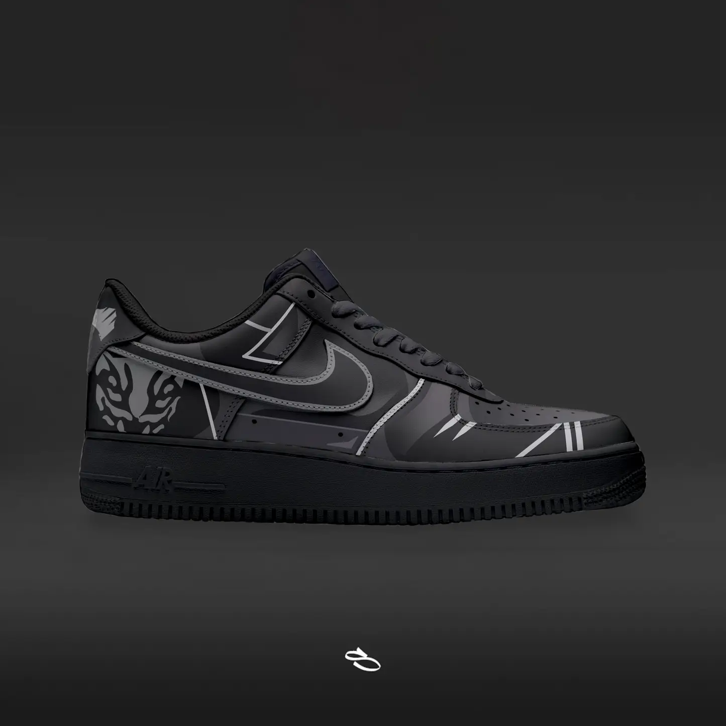 Wednesday Addams Cat Suit Air Force 1