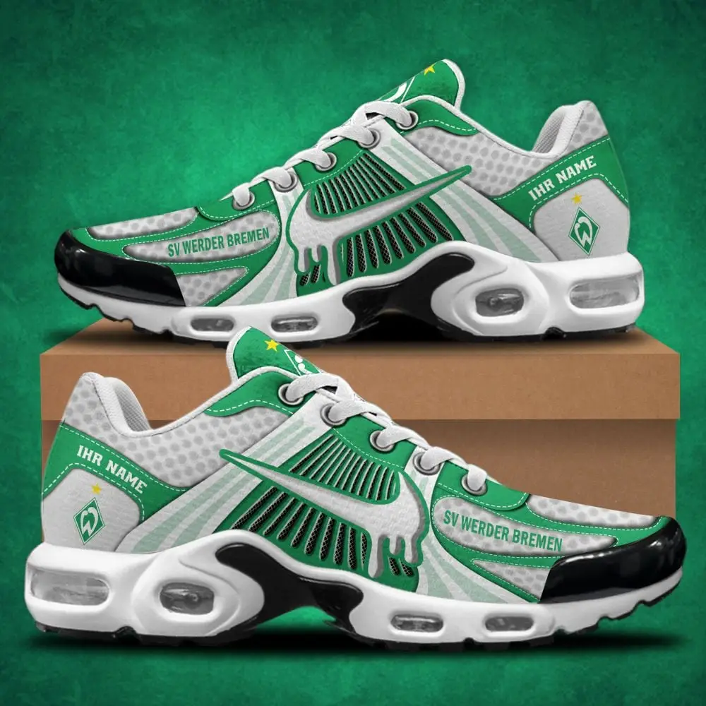 Werder Bremen Air Max Plus Shoes Sneakers For Men And Women