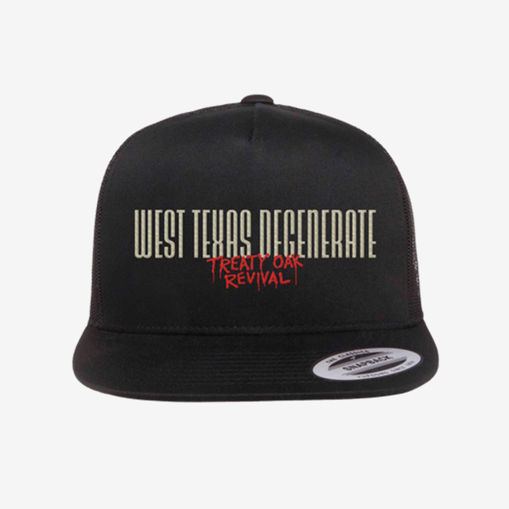 West Texas Degenerate Treaty Oak Revival Hat Rock Country Music Themed Treaty Oak Revival Cap Fan Gift