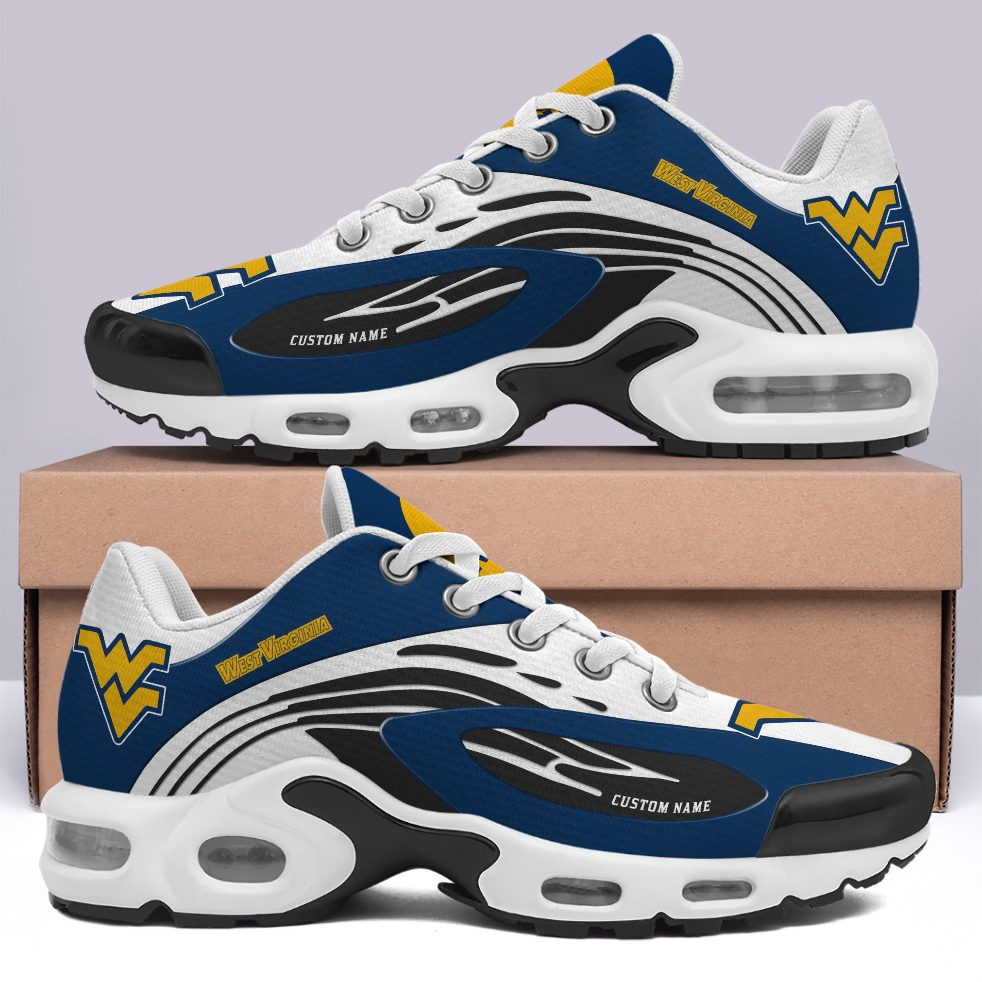 West Virginia Mountaineers Shoes 2025 Version Custom Your Name 026