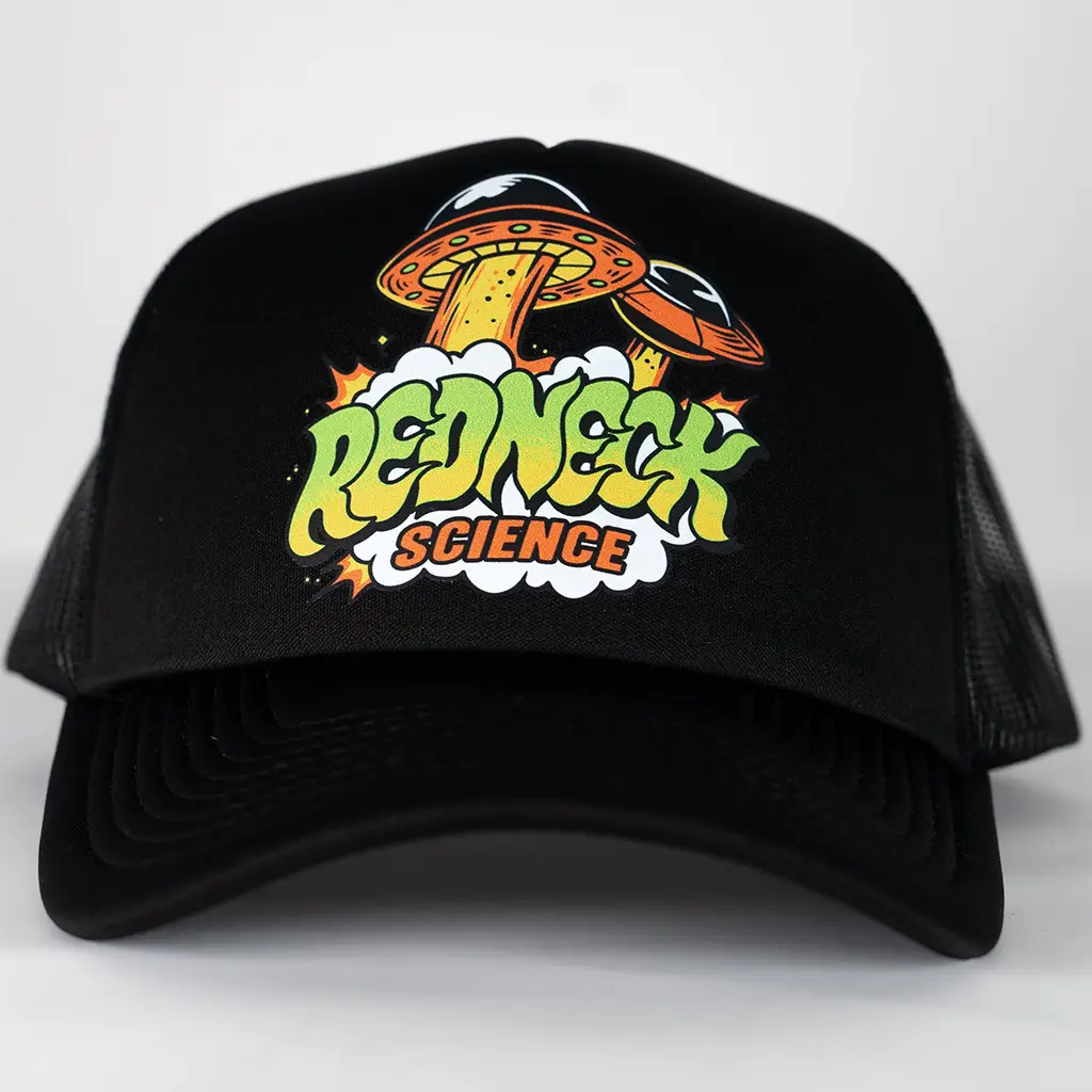 Westen Champlin Merch Alien Redneck Science Trucker Hat Christmas Gift Ideas For Men -WearandDecor