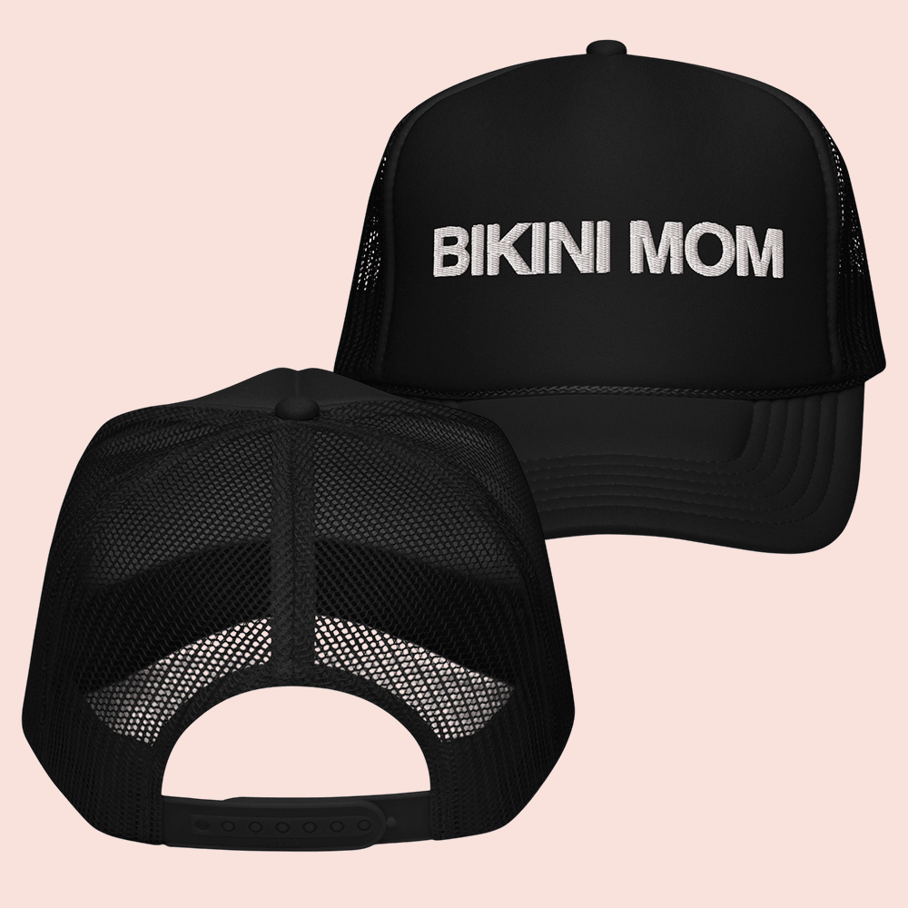 What We Said Merch Bikini Mom Trucker Hat Great Gift Ideas For Father's