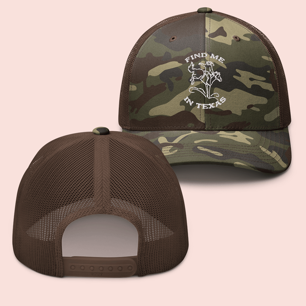 What We Said Merch Find Me In Texas Trucker Hat Unique Gifts For Dad