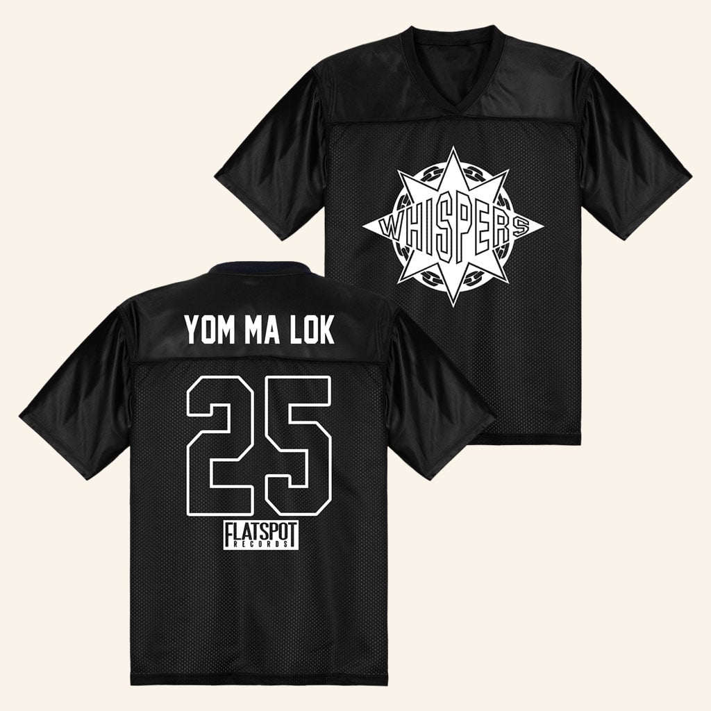 Whispers Merch 2026 Whispers Gangstarr Football Jersey Yom Ma Lok #25 Apparel Gifts For Dudes - WearandDecor