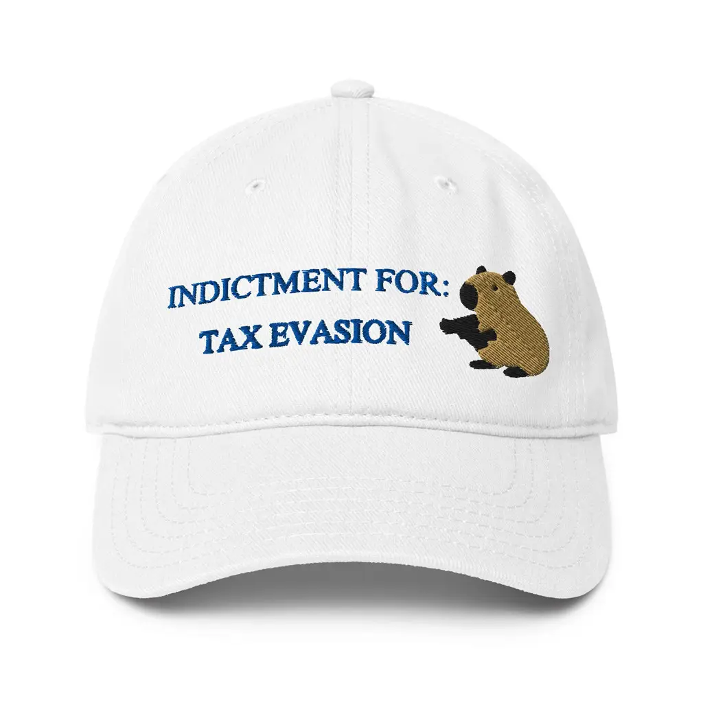 Whistlin Diesel Merch Embroidered Tax Evasion Hat Birthday Gift For Husband Whistlin Diesel Merch Embroidered Tax Evasion Hat Birthday Gift For Husband - Image 1