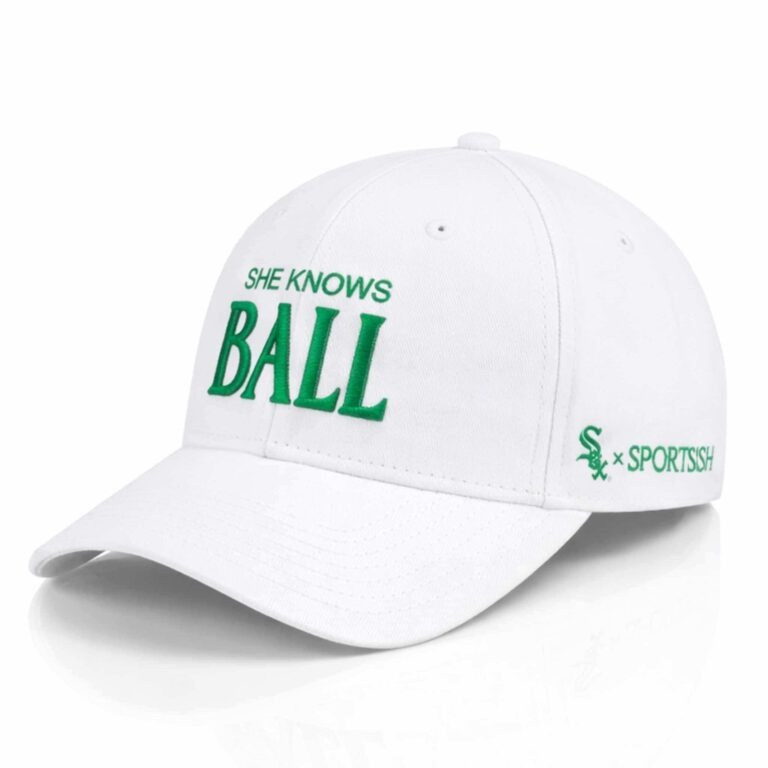 White Sox X Sportsish She Knows Ball Hat She Now Ball Merch Gift For Sports Lover