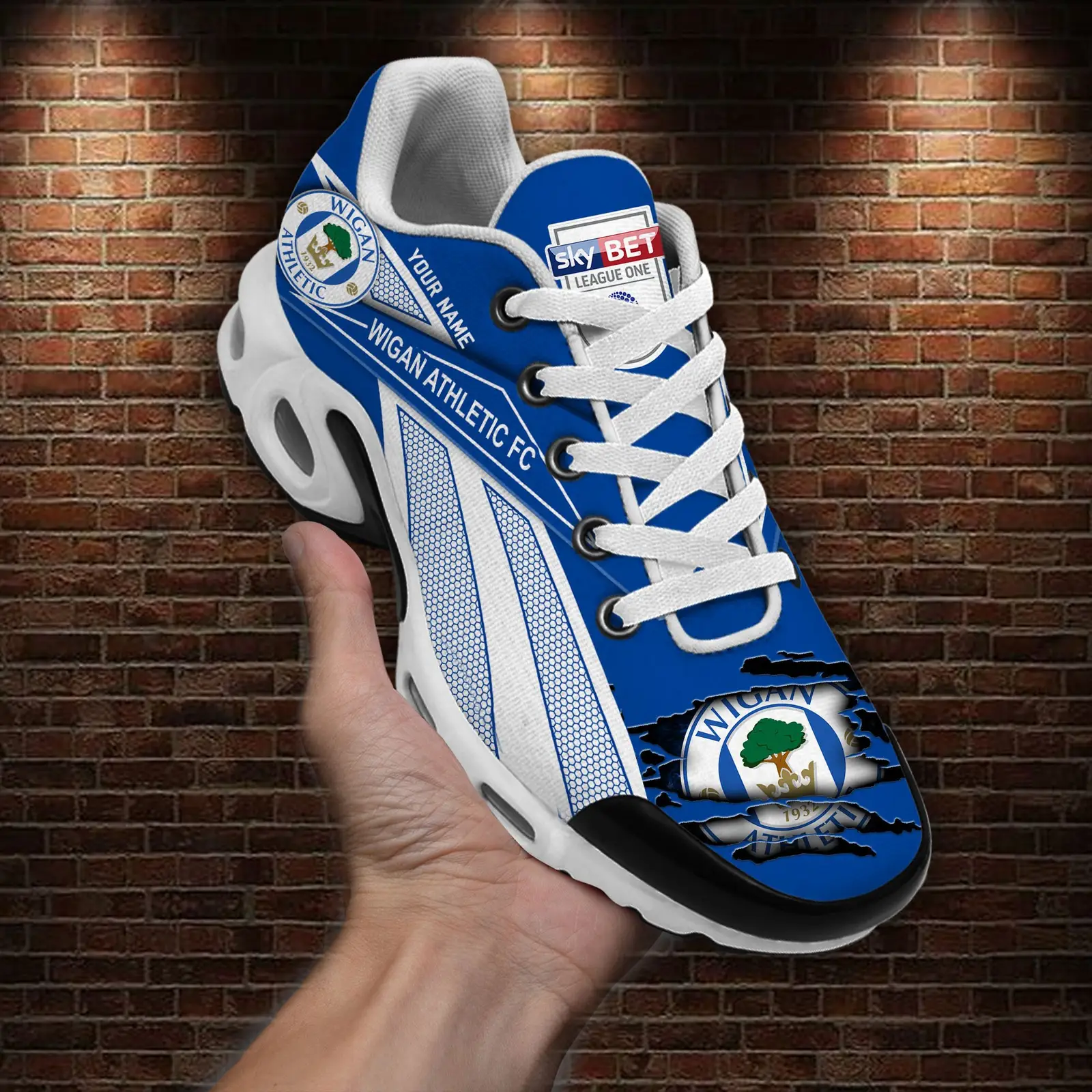 Wigan Athletic Air Max Plus Shoes Sneakers For Men And Women Wigan Athletic Air Max Plus Shoes Sneakers For Men And Women - Image 1