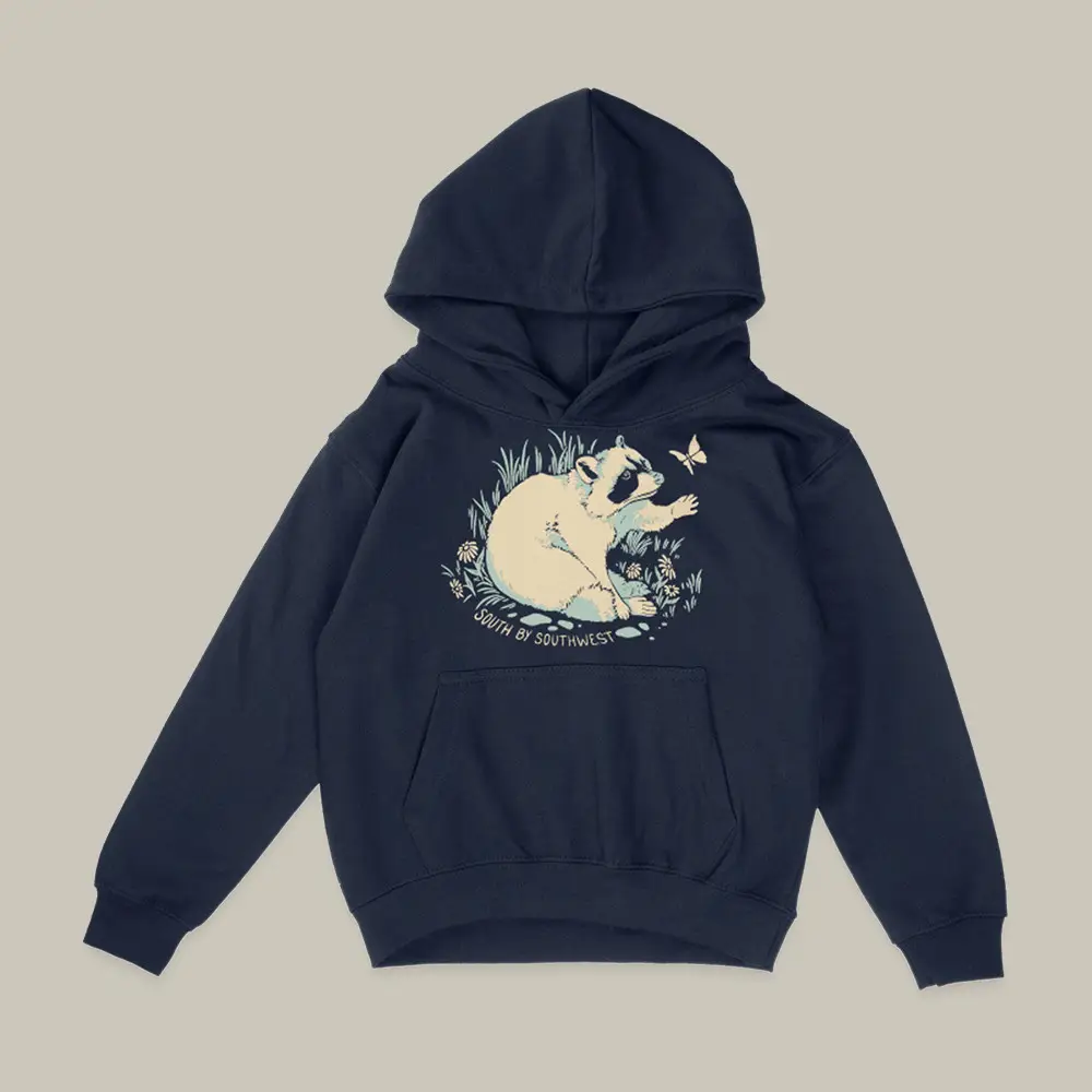 Wildlfie South By Southwest Hoodie Racoon Graphic South By Southwest Apparel Fan Gift