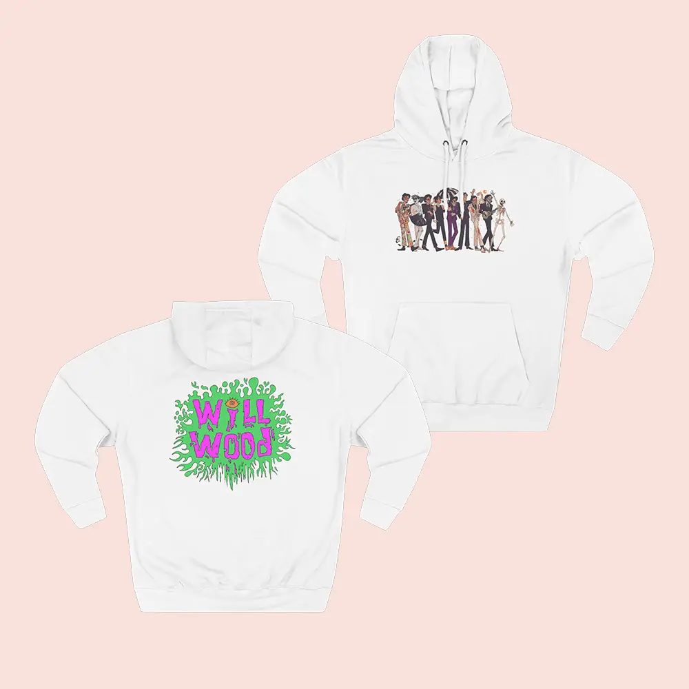 Will Wood Merch Death Of The Author Hoodie Will Wood Hooded Sweatshirt Gifts For Fans