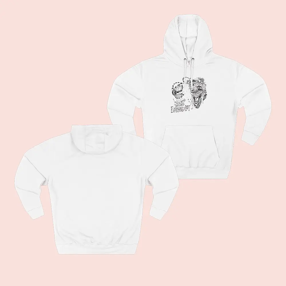 Will Wood Merch Everything Is A Lot Hoodie White Gifts Ideas For Him Her