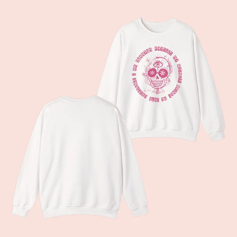 Will Wood Merch I Am Quantum Physics Sweatshirt ISH Lyrics Sweatshirt Gifts For Music Fans