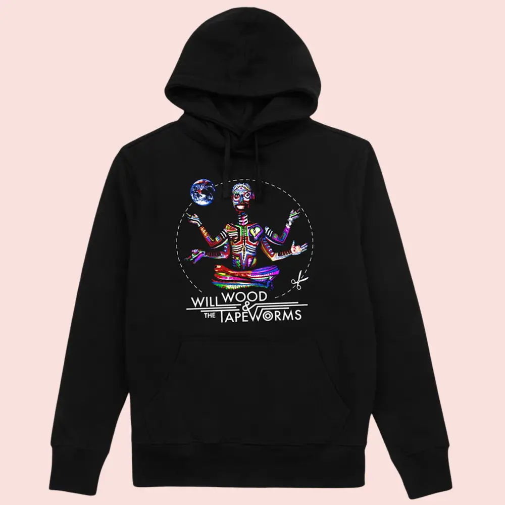 Will Wood Merch Selfish Hoodie The Tapeworms Hooded Sweatshirt Gifts For Will Wood Lovers Will Wood Merch Selfish Hoodie The Tapeworms Hooded Sweatshirt Gifts For Will Wood Lovers - Image 1