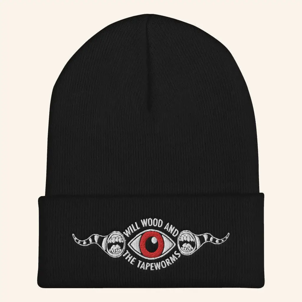 Will Wood Merch Third Eye Beanie Embroidered Gift Ideas For Fans -WearandDecor