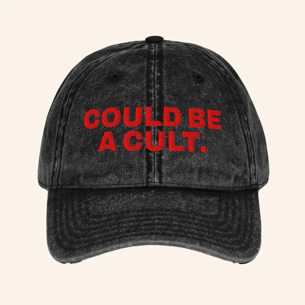 Willie Norris Merch Embroidered Could Be A Cult In Washed Hat Christmas Gifts For Boyfriend -WearandDecor