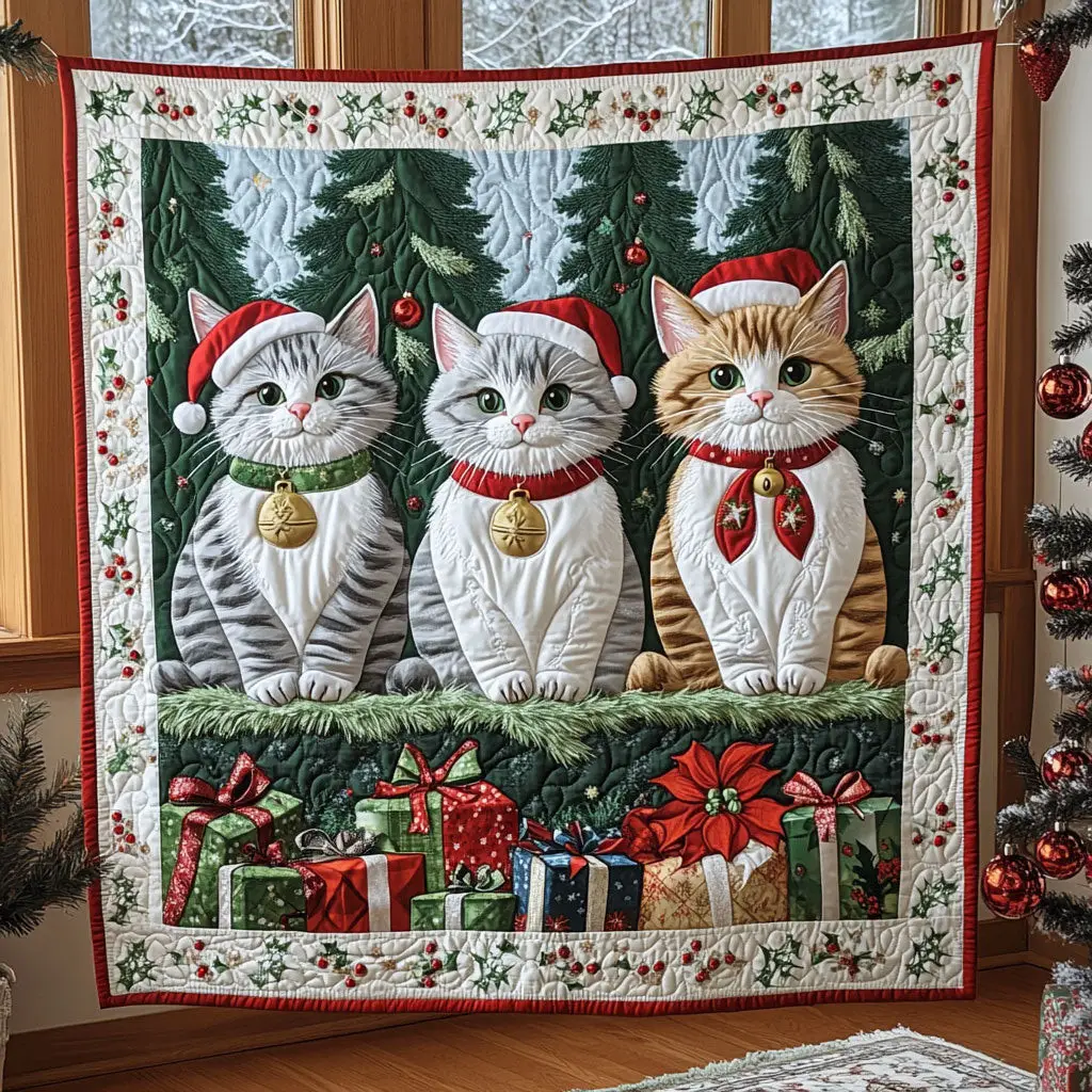 Winter Companions Quilt Perfect Quilt Blanket Gift for Family and Friends