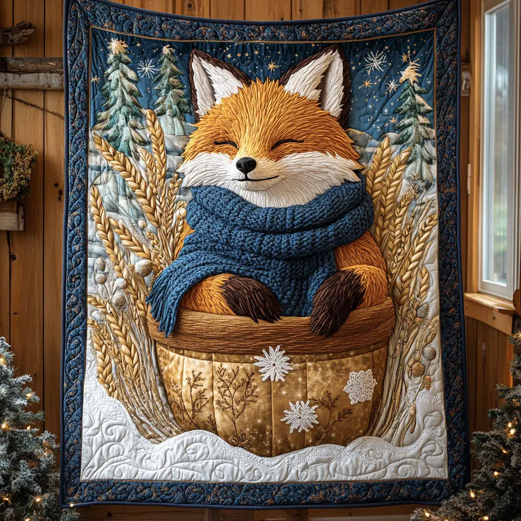 Winter Glow Quilt Soft Quilt Blanket Gift to Warm Hearts