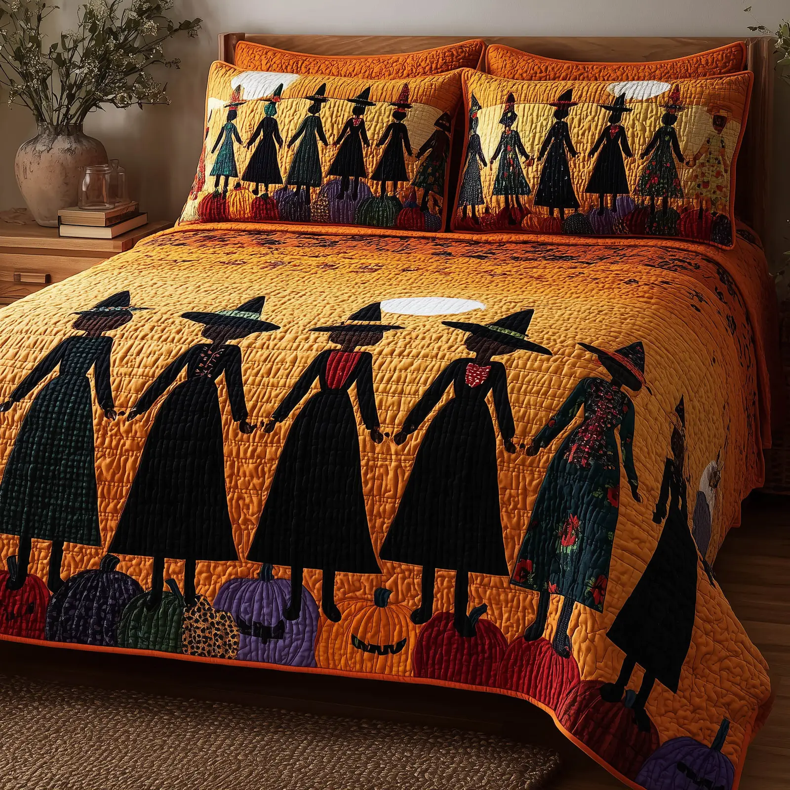 Wisdom Squad Quilted Bedding Set Farmhouse Style