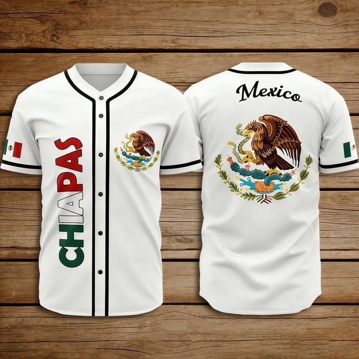 Women's Mexico Baseball Jersey Shirt Mexico Baseball Birthday Apparel Gift For Mom Women's Mexico Baseball Jersey Shirt Mexico Baseball Birthday Apparel Gift For Mom - Image 1