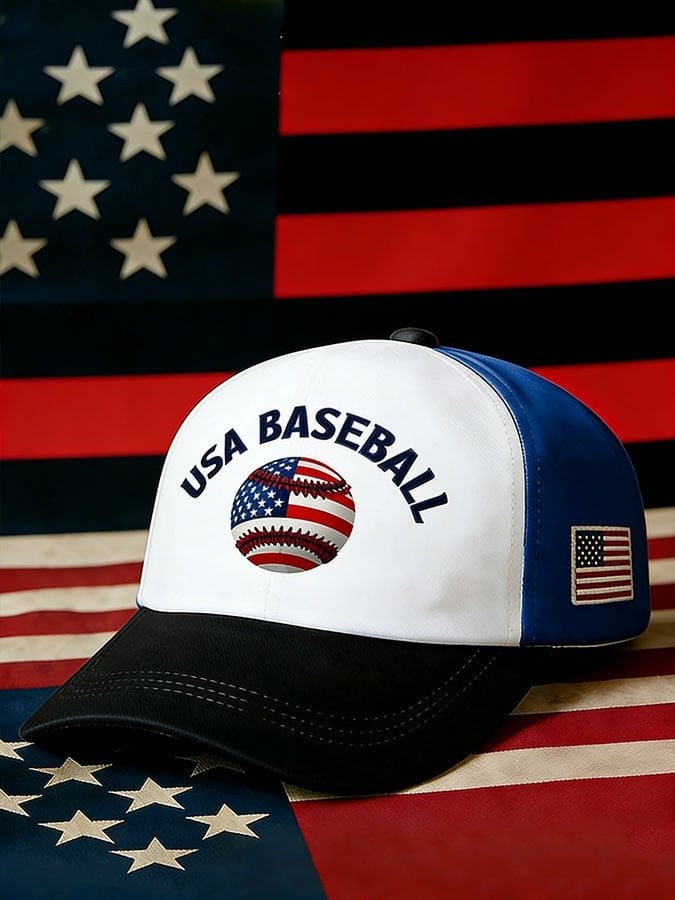 Women's USA Baseball 2026 Dad Hat WBC Team USA Ball Cap Gift For Baseball Lovers