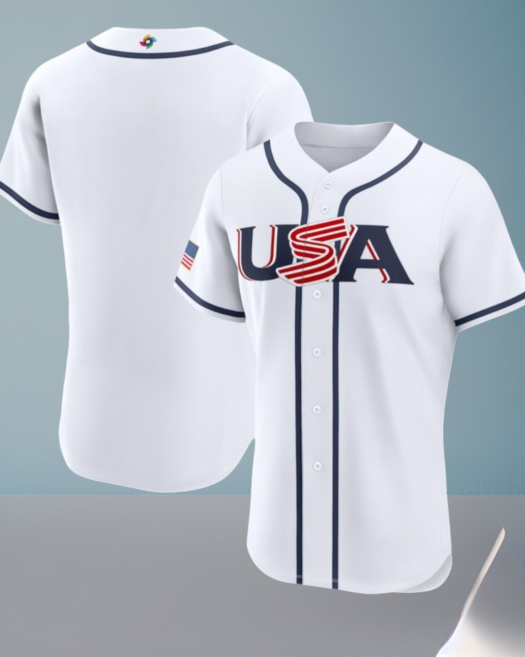 Women's USA World Baseball Classic 2026 WBC Home Stadium Jersey Best Gift For Baseball Lovers