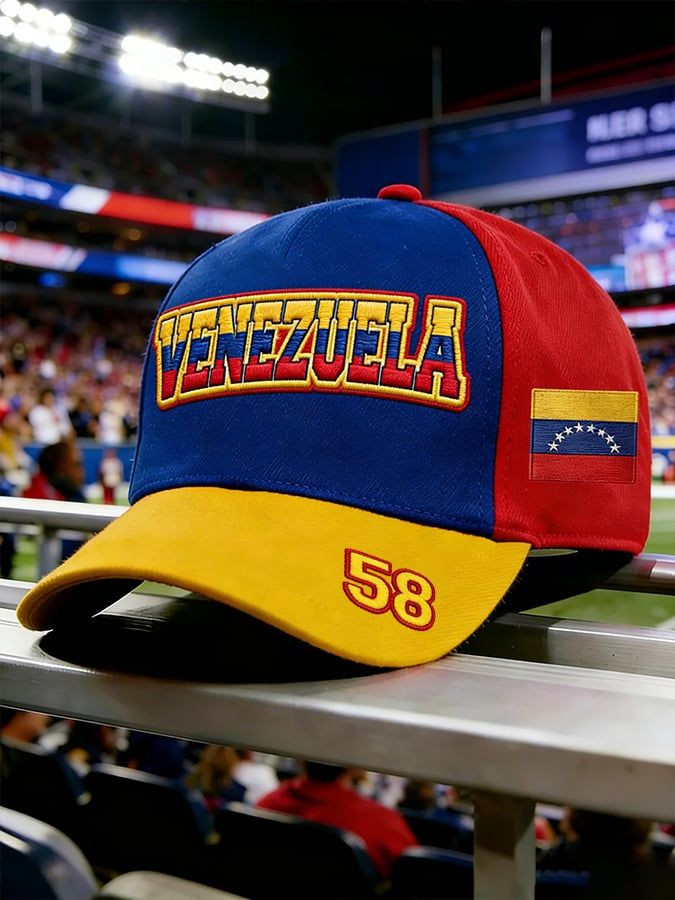 World Baseball Classic Champions 2026 Baseball Cap Venezuela 58 And V Flag Hat Gift For Men