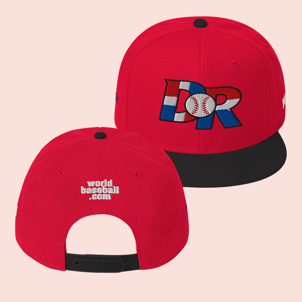 World Baseball Classic Merch 2026 Dominican Republic WBC Snapback Hat DR Baseball Merch Gifts