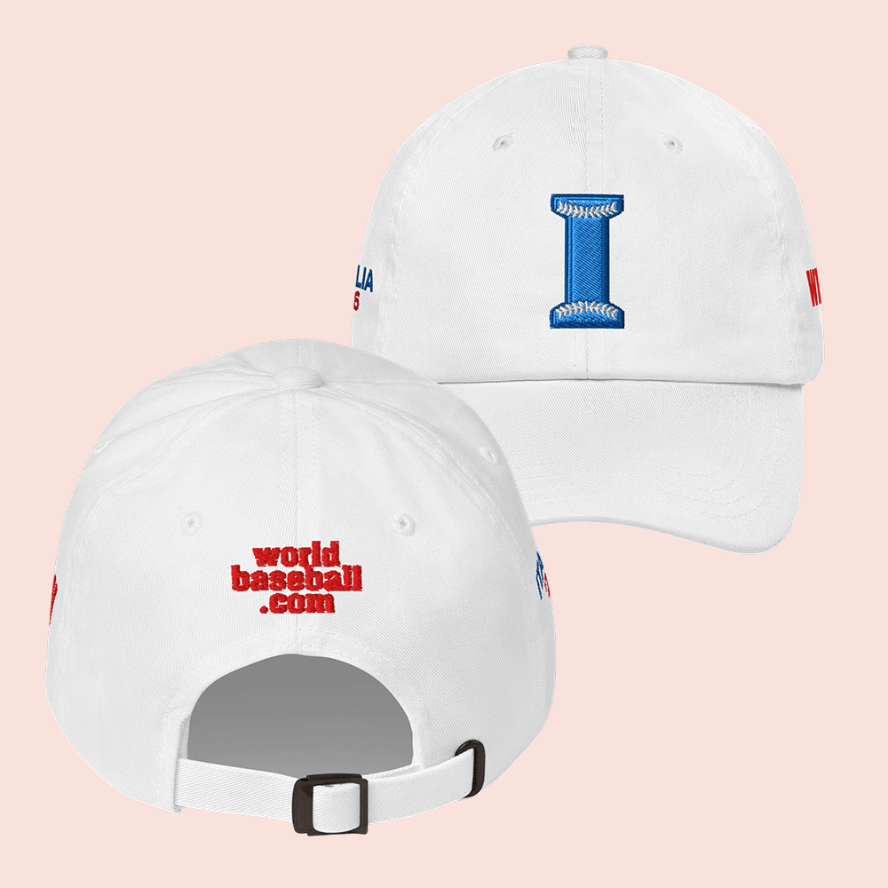 World Baseball Classic Merch Italy World Baseball Classic 2026 Hat Italy Baseball Merch White