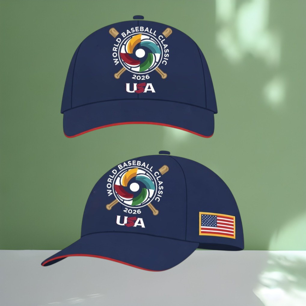 World Baseball Classic USA Team 2026 Classic Dad Hat Game Day Ball Cap Gift For Fans