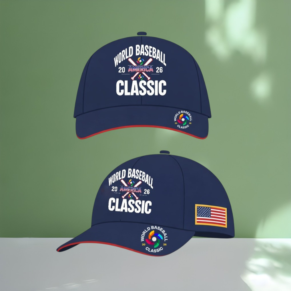World Baseball Classic USA Team 2026 Classic Dad Hat Game Day Ball Cap Gift For Son