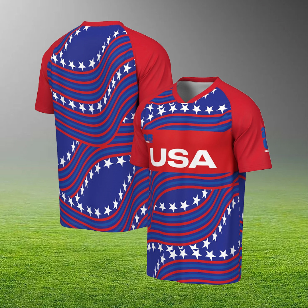 World Cup 2026 USA Football Jersey USMNT US Soccer Merch Gift for WC Fans