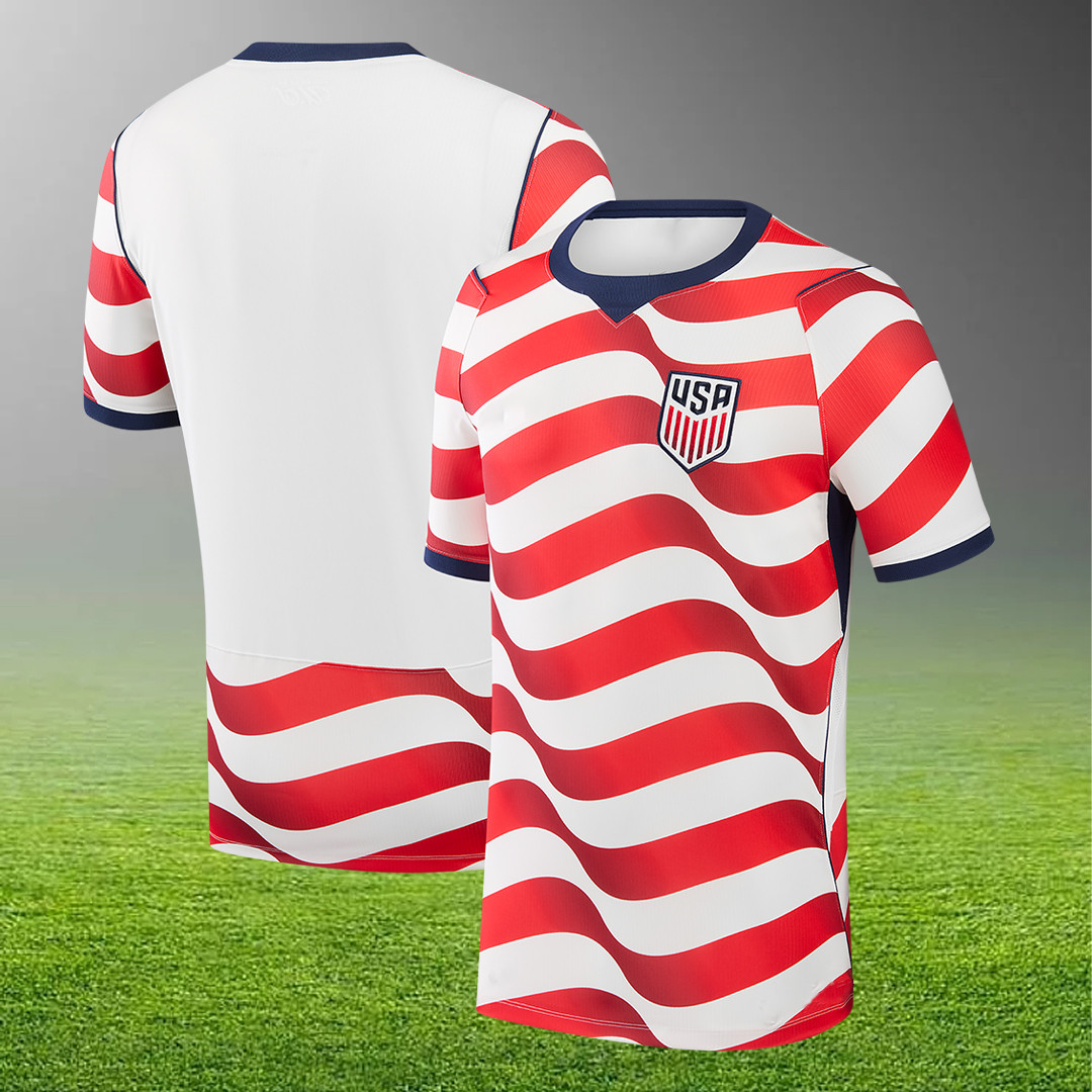 World Cup 2026 USA Merch USMNT 2026 Home Stadium Football Jersey Fans Gift World Cup 2026 USA Merch USMNT 2026 Home Stadium Football Jersey Fans Gift - Image 1