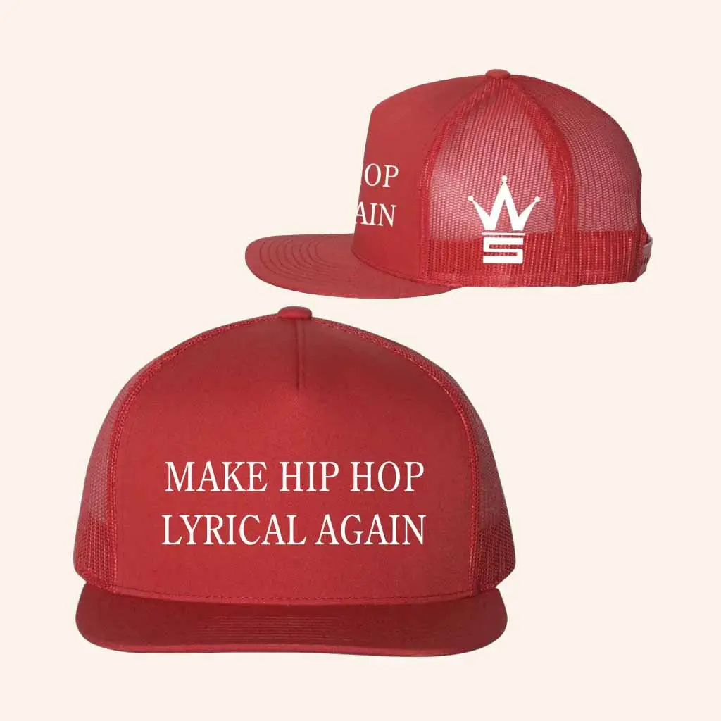 World Star Hip Hop Merch Make Hip Hop Lyrical Again Trucker Hat Christmas Gift For Fans -WearandDecor