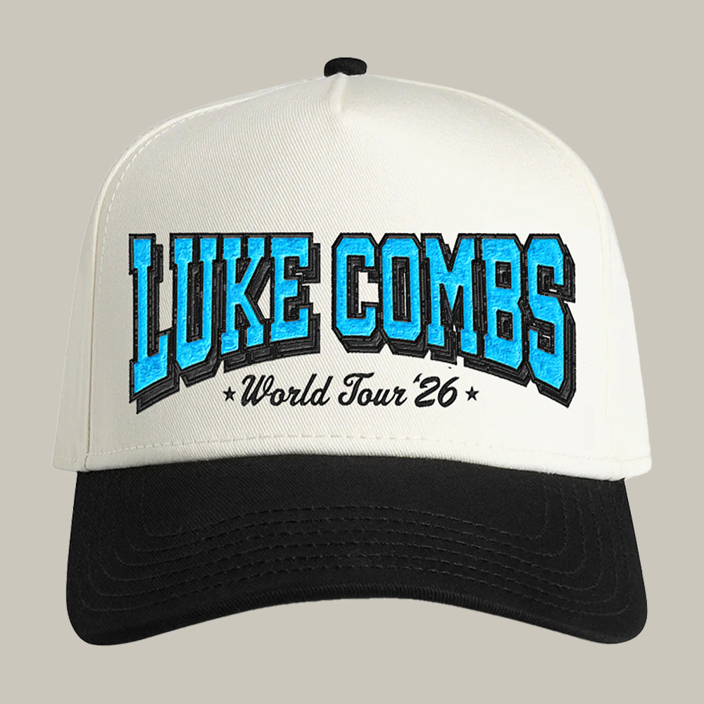 World Tour Luke Combs Hat Music Concert Merch Luke Combs Lover Gift For Country Music Lover World Tour Luke Combs Hat Music Concert Merch Luke Combs Lover Gift For Country Music Lover - Image 1