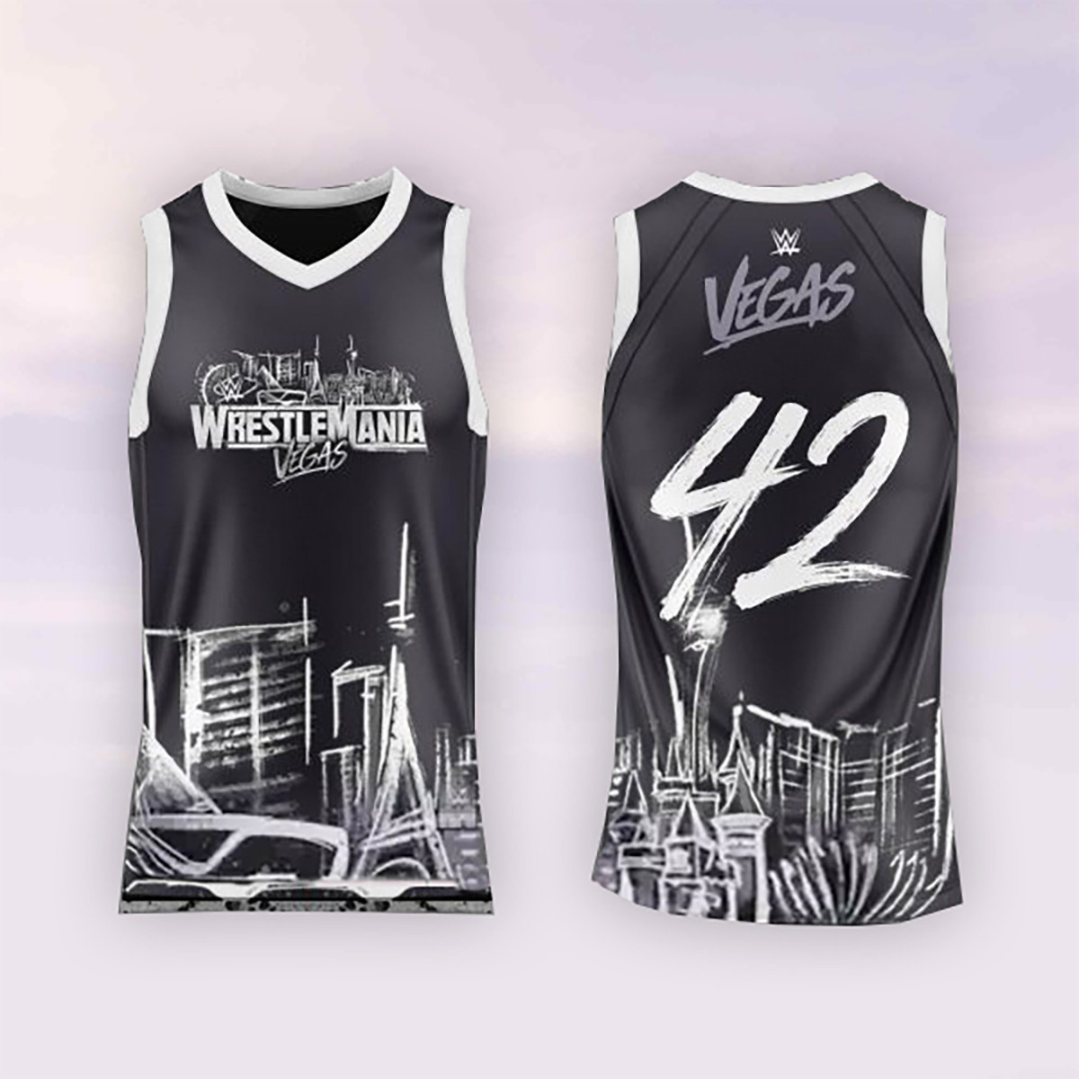 Wrestlemania Vegas 42 2026 Tank Top Jersey Cool Apparel Gift Ideas For Brothers