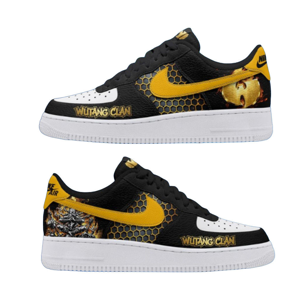 Wu Tang Clan Air Force 1 Shoes Sneakers Wu Tang Clan Merch Best Gifts For Hip Hop Lovers