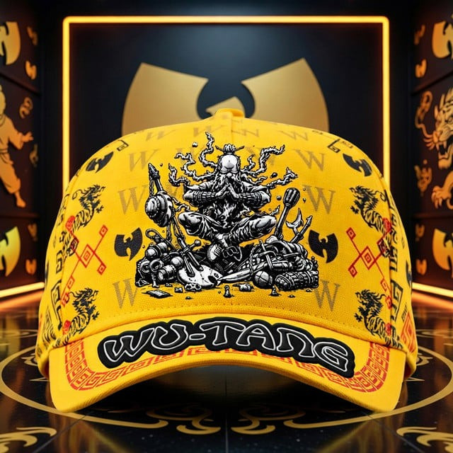 Wu-Tang Dad Hat Wu-Tang Clan Baseball Cap Unique Gift For Father's Day