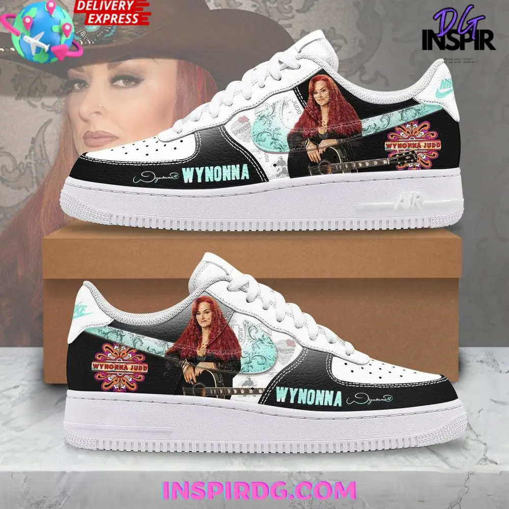 Wynonna Judd Limited Edition Air Force 1 Sneakers