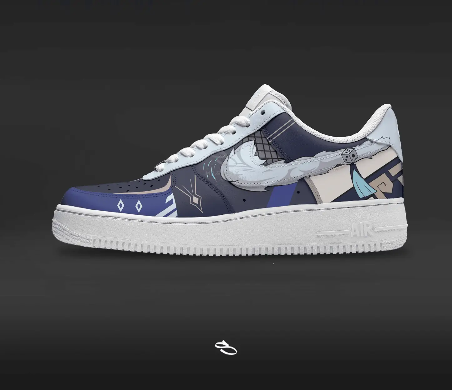 Yelan Genshin Impact Air Force 1