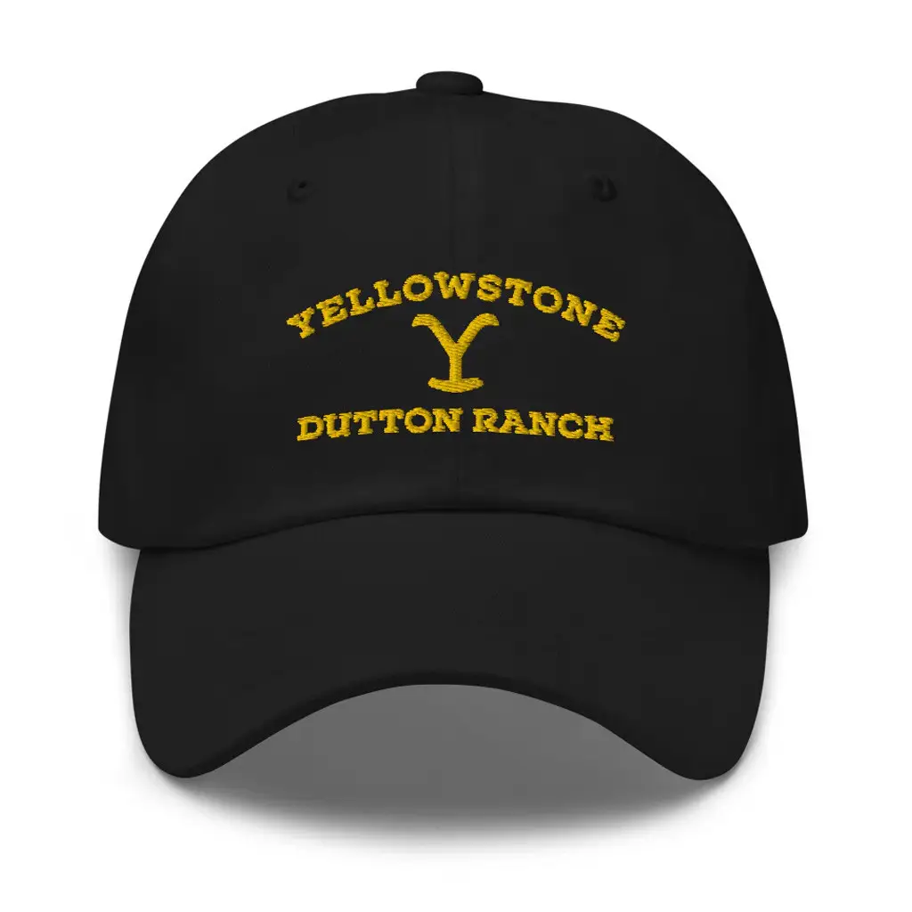 Yellowstone Merch Yellowstone Dutton Ranch Logo Hat Embroidered Gifts For Brother - WearandDecor