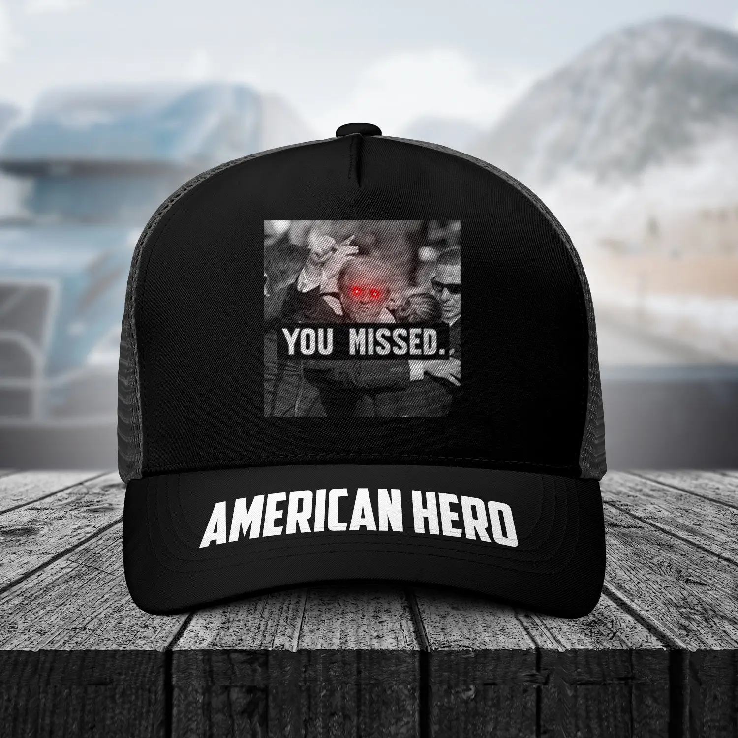 You Missed Trump Shooting Hat Donald Trump Rally Shooting Hat Trump 2024 Merch MAGA Gifts