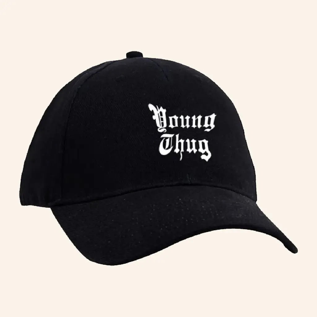 Young Thug Merch Young Thug Embroidered Hat Christmas Present Ideas For Brother -WearandDecor