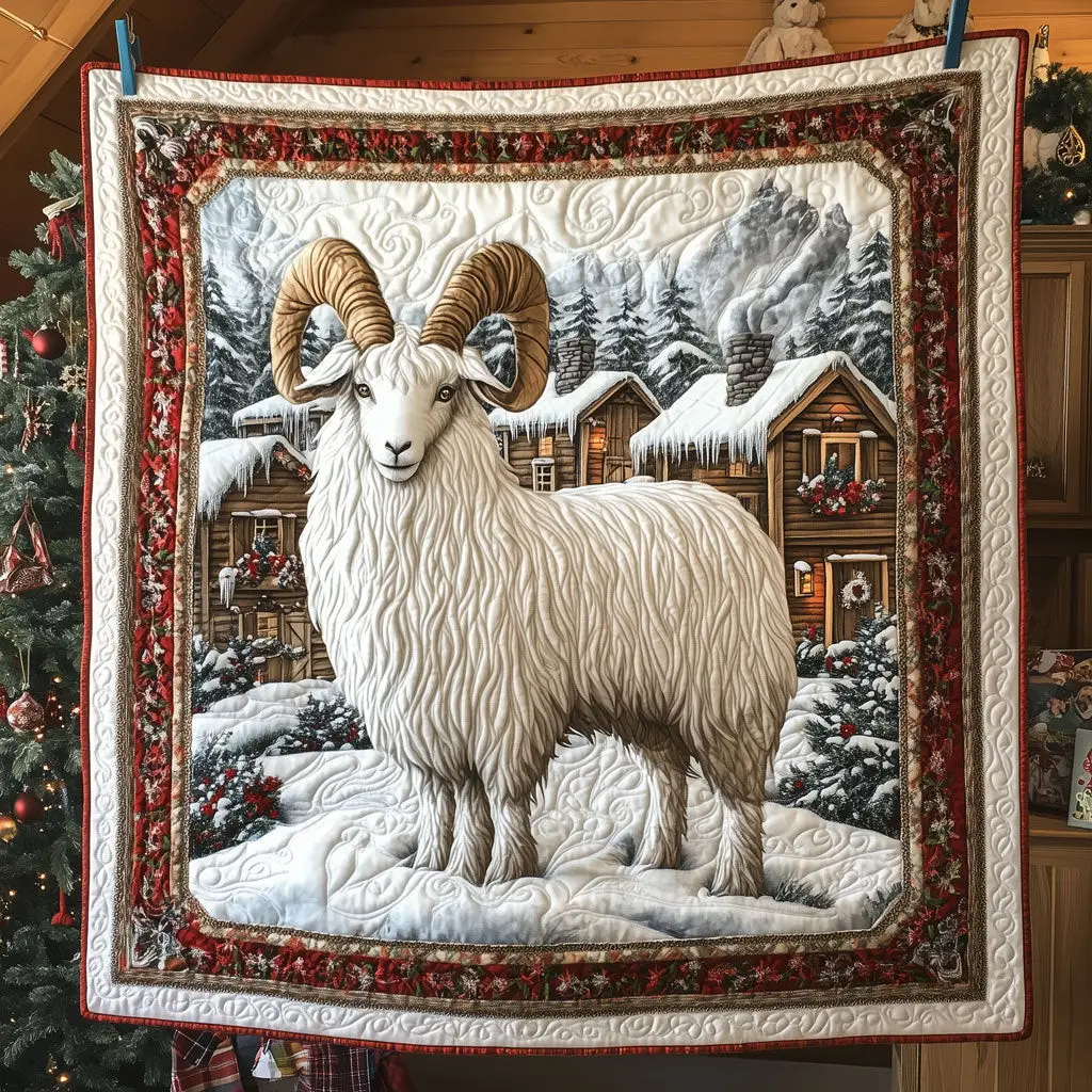 Yuletide Guardian Quilt Practical Quilt Blanket Gift for Comfort and Style