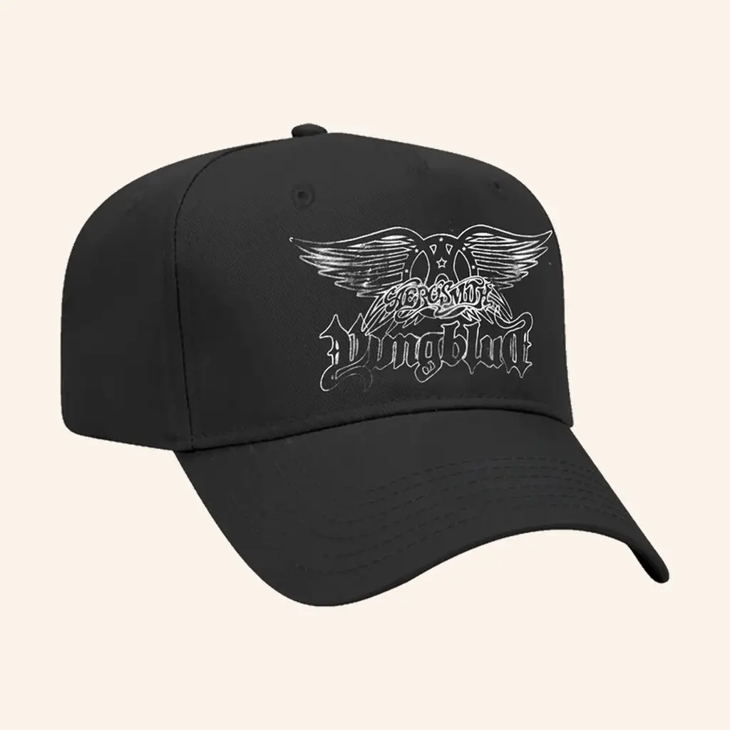 Yungblud Merch Aerosmith And YUNGBLUD Hat One More Time Twill Hat Christmas Gift Ideas For Him -WearandDecor