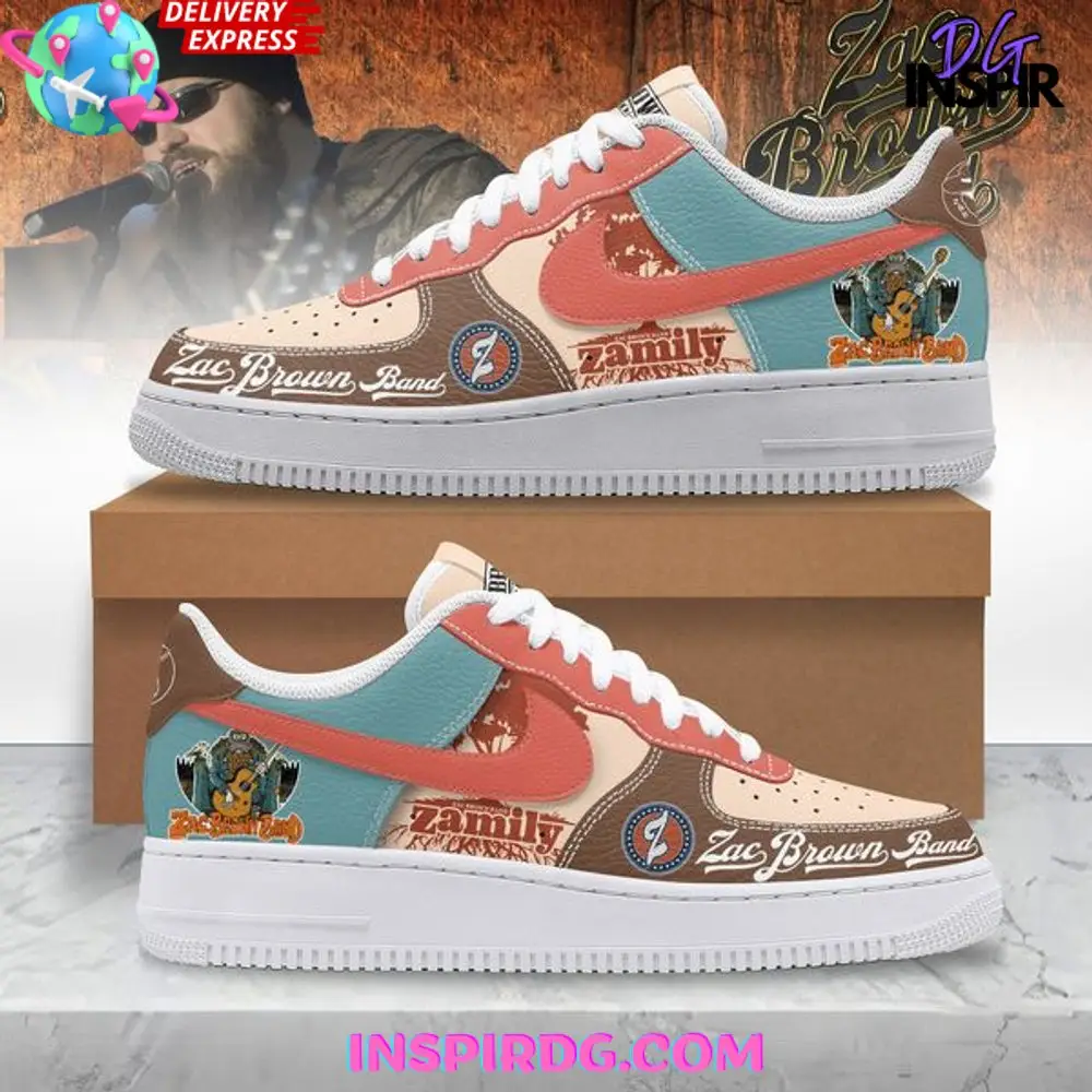 Zac Brown Band Zamily Limited Edition Air Force 1