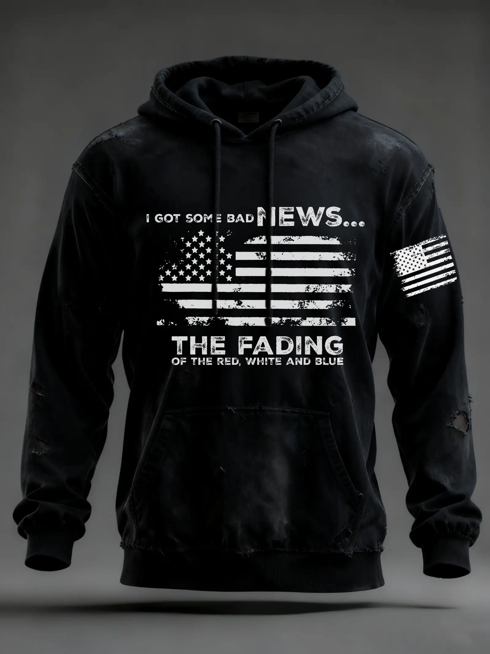 Zach Bryan Merch Hoodie I Got Some Bad News Zach Bryan Merch Vintage Gifts For Music Fans