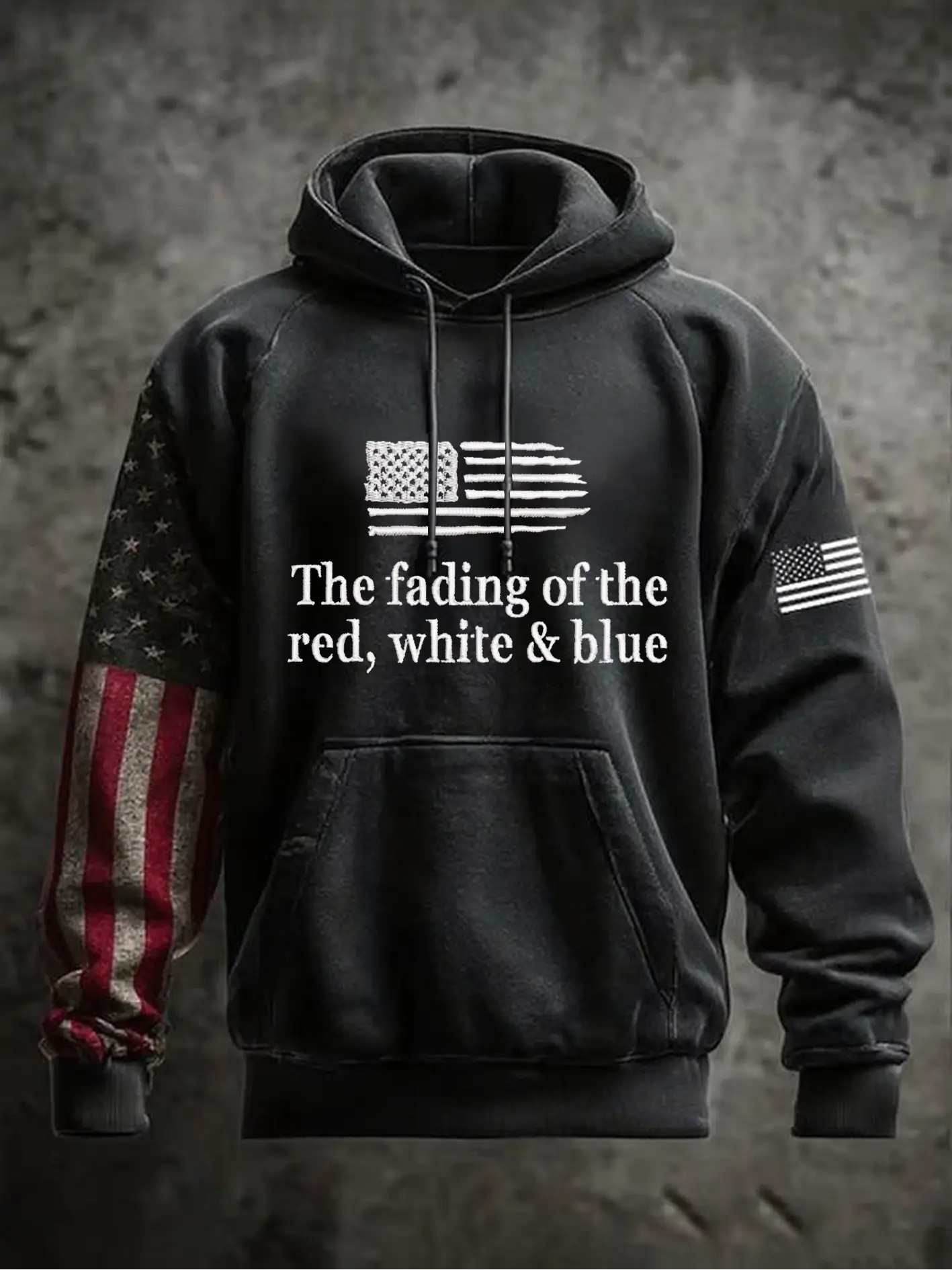 Zach Bryan Merch Hoodie The Fading Of The Red White And Blue Zach Bryan Merchandise Gifts